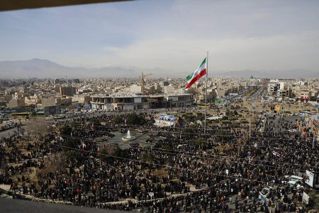 راهپیمایی پرشور در دیار نخستین‌ها/ کاشانی‌ها حماسه آفریدند + تصاویر